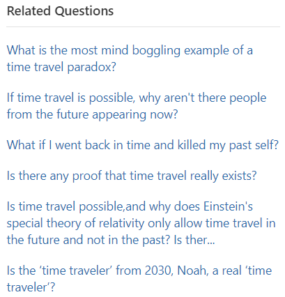 Quora Recommendation