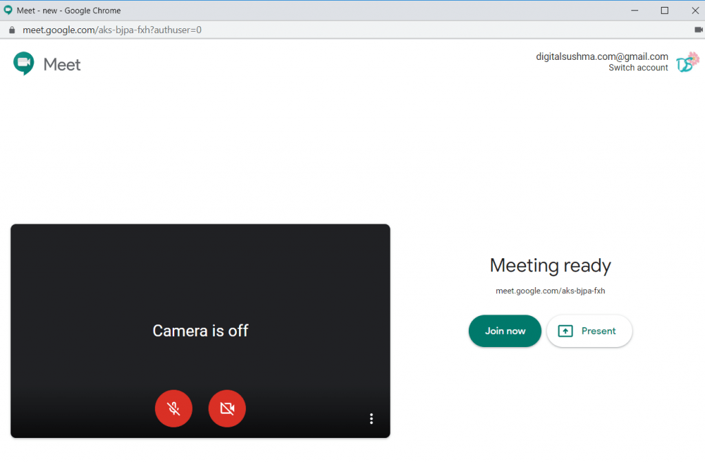 Google Meet Join Meeting