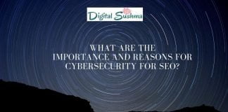 Importance and reasons of cybersecurity for seo