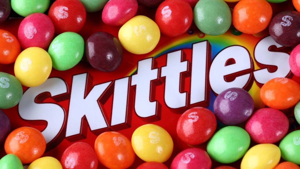 skittles halloween candy