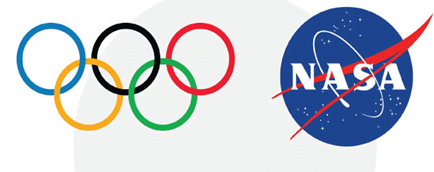 Olympics and Nasa Logo