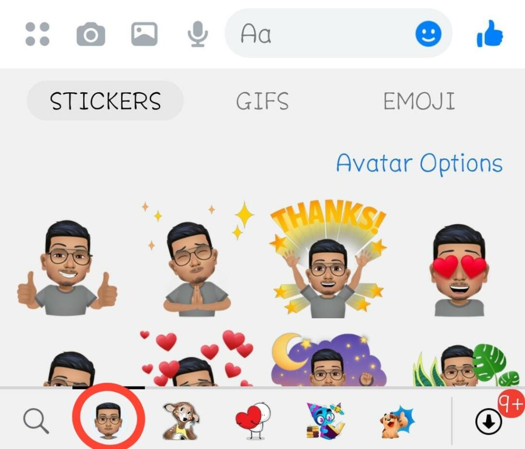 Avatar Messenger Chat