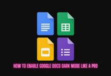 How to Enable Google Docs Dark Mode