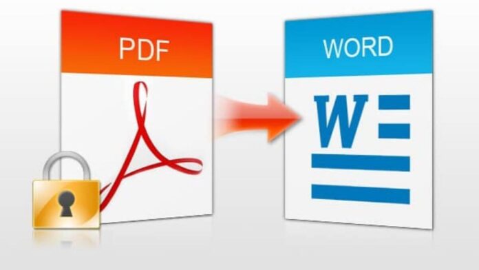 How to convert PDF to Word