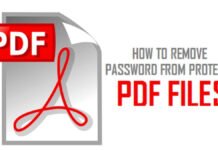 Remove Password from PDF