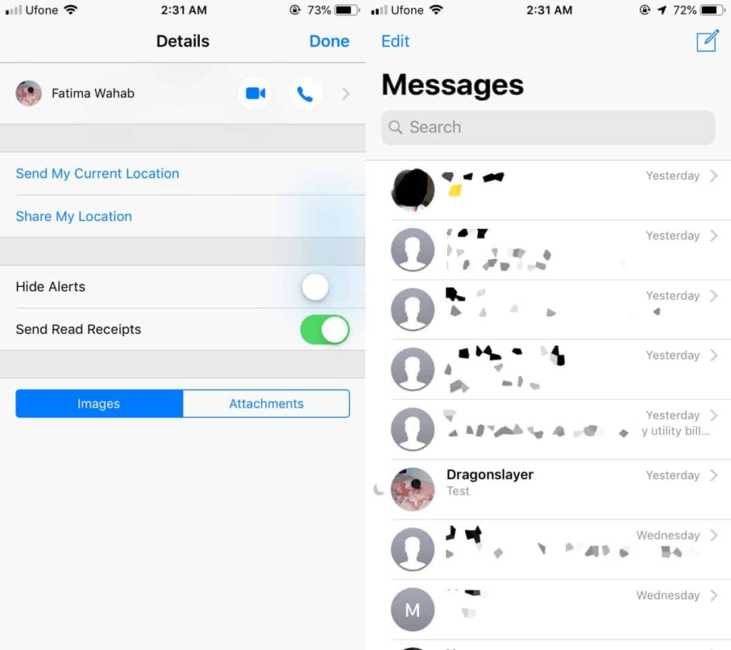mute text messages on iPhone
