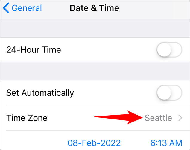 #changetimezoneoniPhonemanually