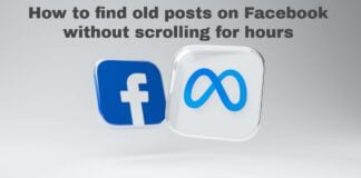 How to find old posts on Facebook
