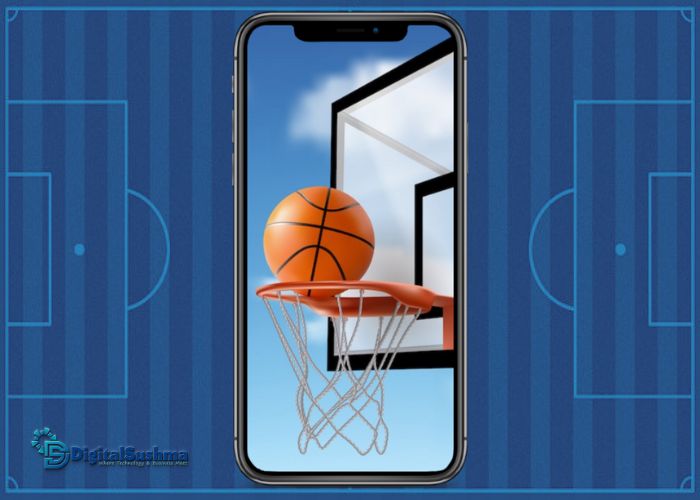 Amazing basketball wallpaper for iPhone
