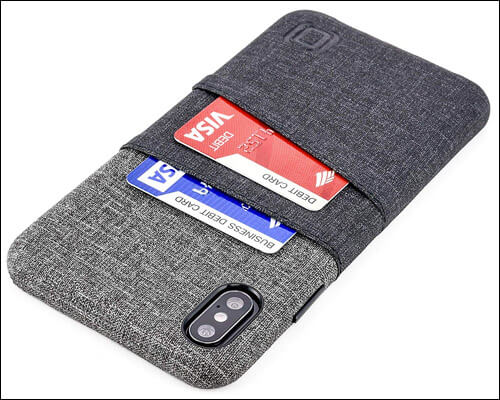 Dockem iPhone Xs Max Card Holde Wallet Case