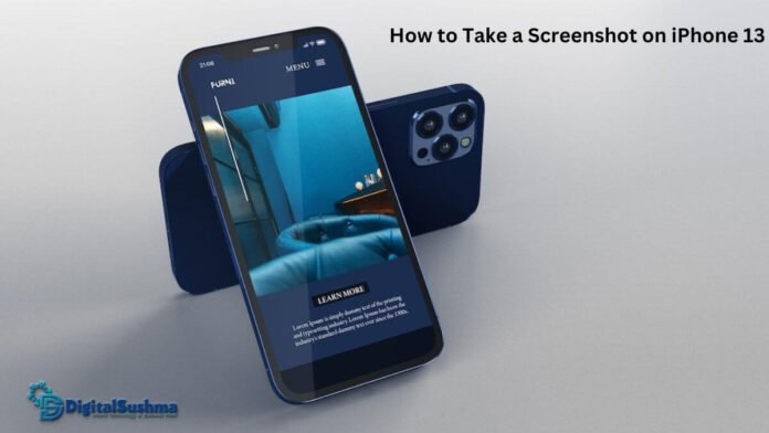 How to Take a Screenshot on iPhone 13