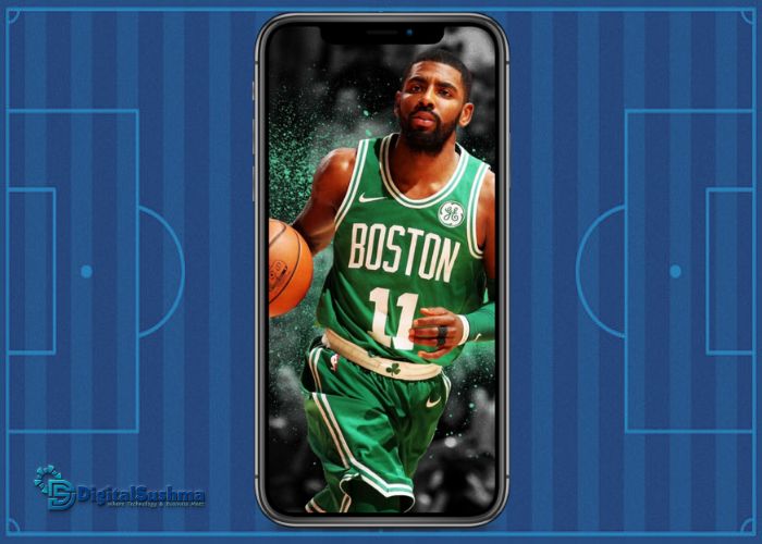 Kyrie Irving basketball iPhone wallpaper
