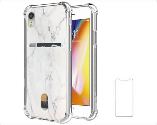 Oddss card holder iPhone XR case