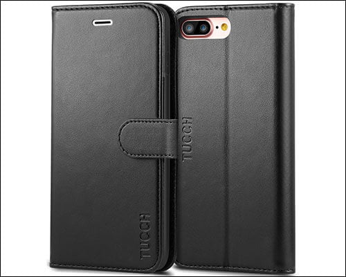 TUCCH Flip Folio Wallet Cases for iPhone 8 Plus