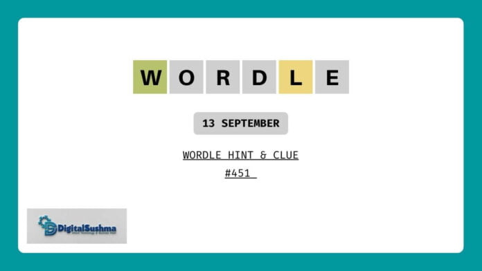 Wordle Today Answer September 13