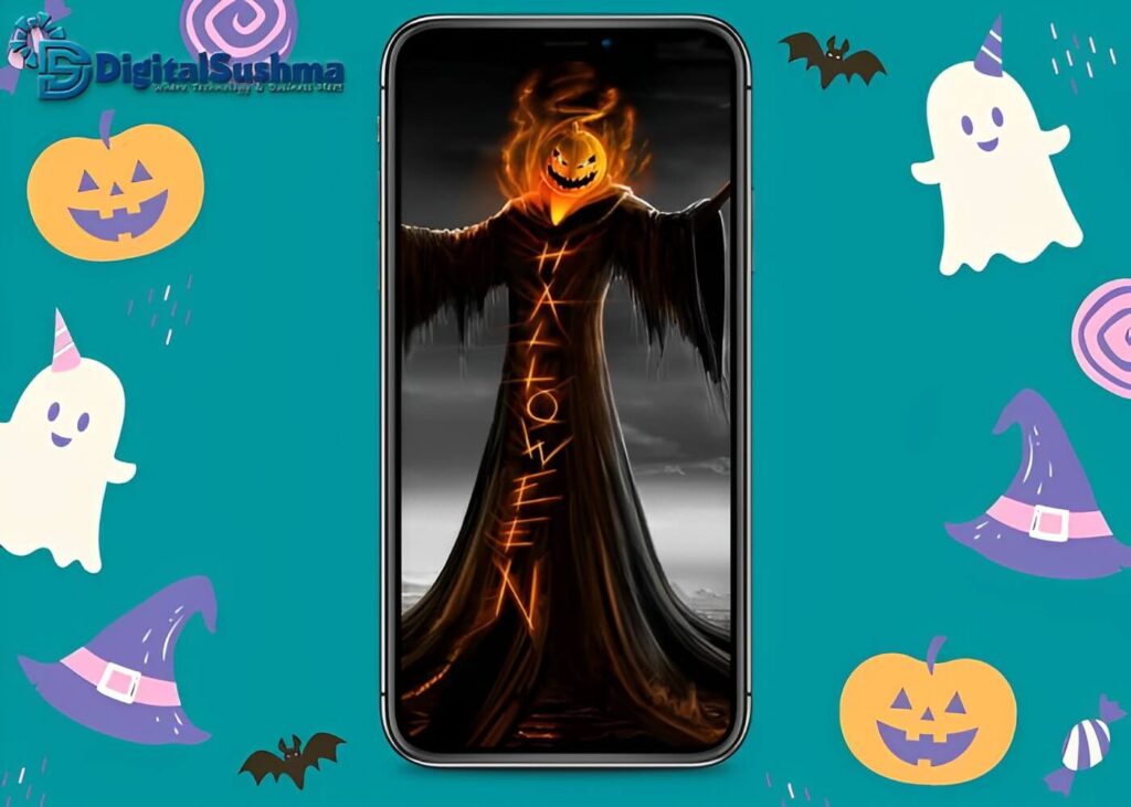Aesthetic Halloween wallpaper for iPhone