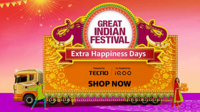 Amazon Great Indian Festival, Huge discount offer, up to 50% off, up to %60 off, up to %40 off