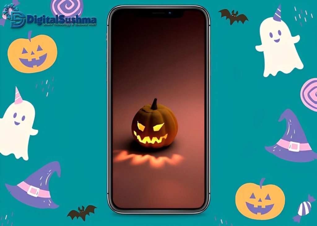 Pumpkinhead Halloween wallpaper for iPhone