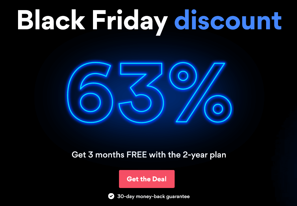 NordVPN Black Friday discount offer, NordVPN Cyber Monday deals