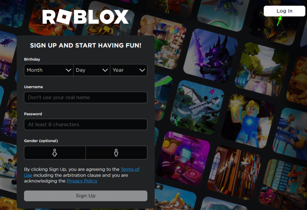 Roblox now.gg Login