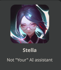 Stella, programming ai assistant, character ai