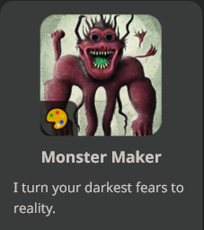 Monster Maker, character.ai 