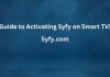 Guide to Activating Syfy on Smart TVs, Syfy.com/Activate